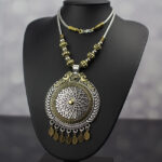 Oxidized-Metal-&-Gold-Polished-Chain-Pendant-03